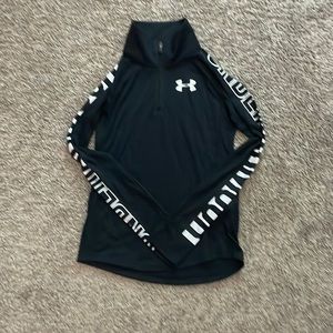 Under Armor Half Zip Active Wear Jacket Girls Size M